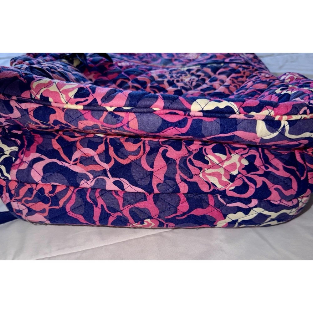 Vera Bradley Katalina Pink Campus Backpack Laptop Bag - Picture 10 of 11